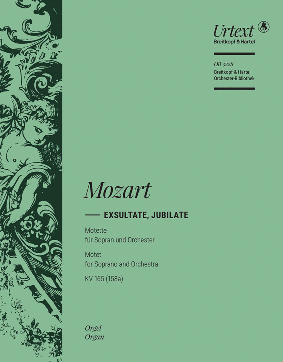 Exsultate, jubilate K. 165 (158a) Orchestra scores gallery preview page 1