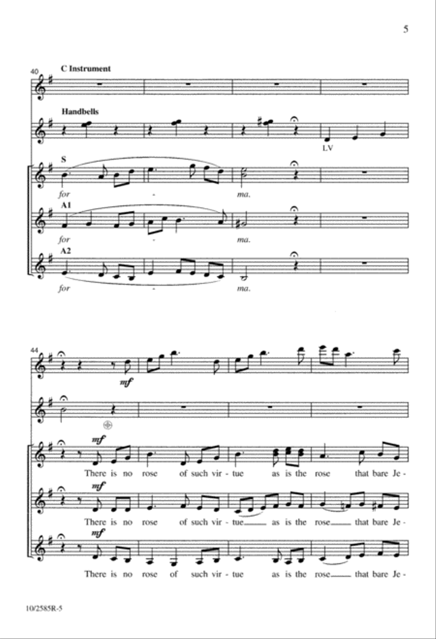 There is No Rose There is No Rose SSAA scores gallery preview page 5