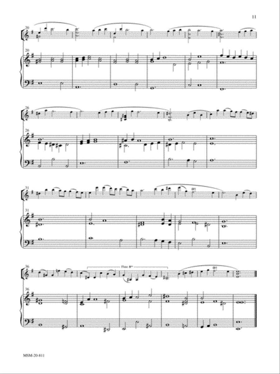 Adagio Adagio Organ scores gallery preview page 2