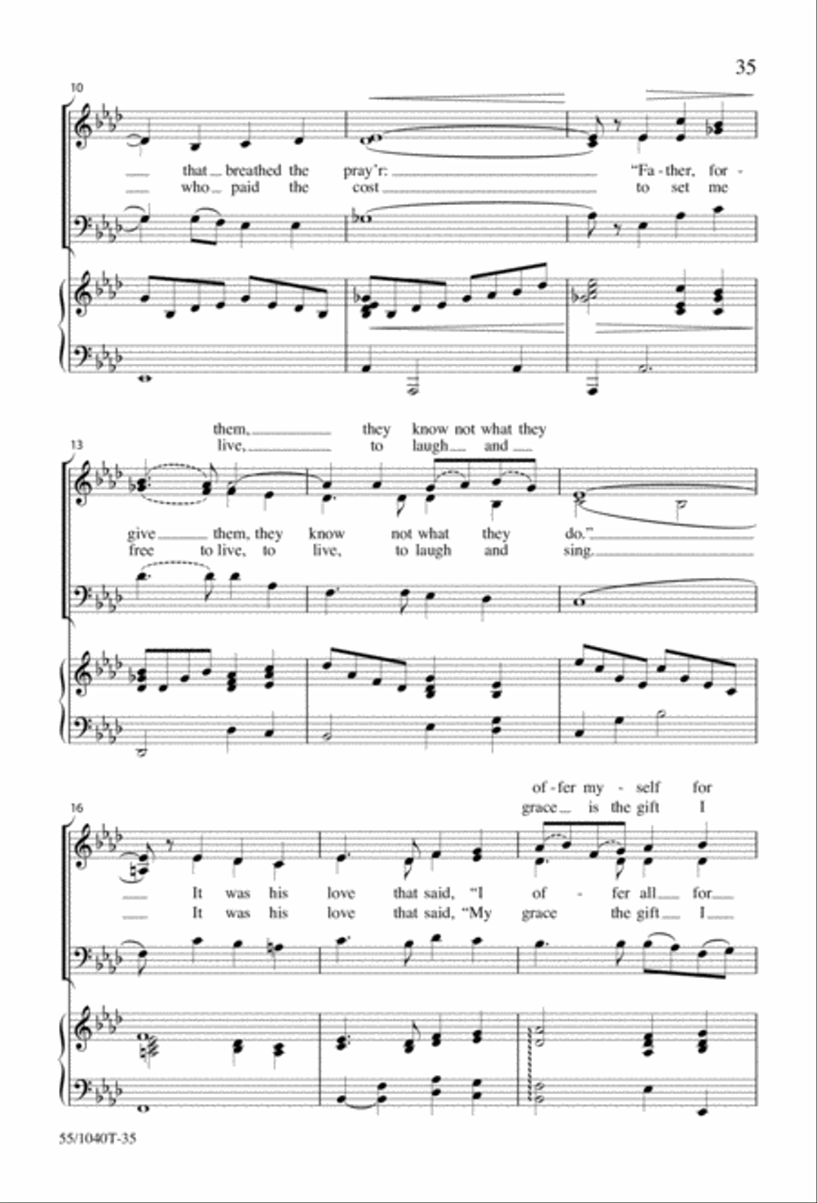 Arise, Rejoice! 3-Part scores gallery preview page 37