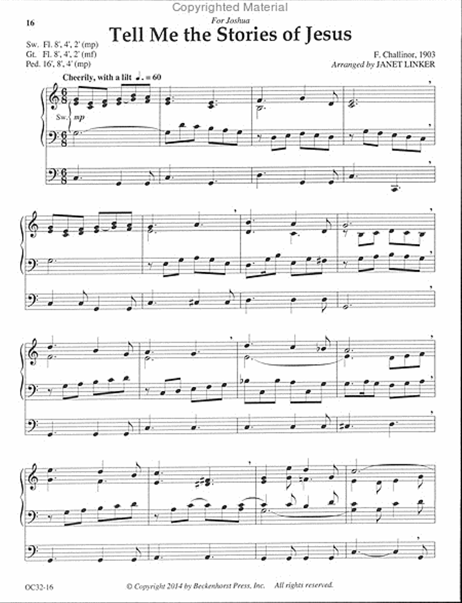 Jesus Loves Me, This I Know - Linker Organ scores gallery preview page 10
