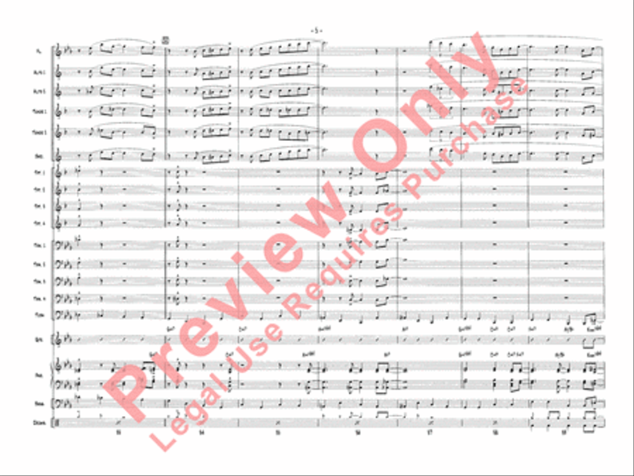 The Days of Wine and Roses Jazz Ensemble scores gallery preview page 8