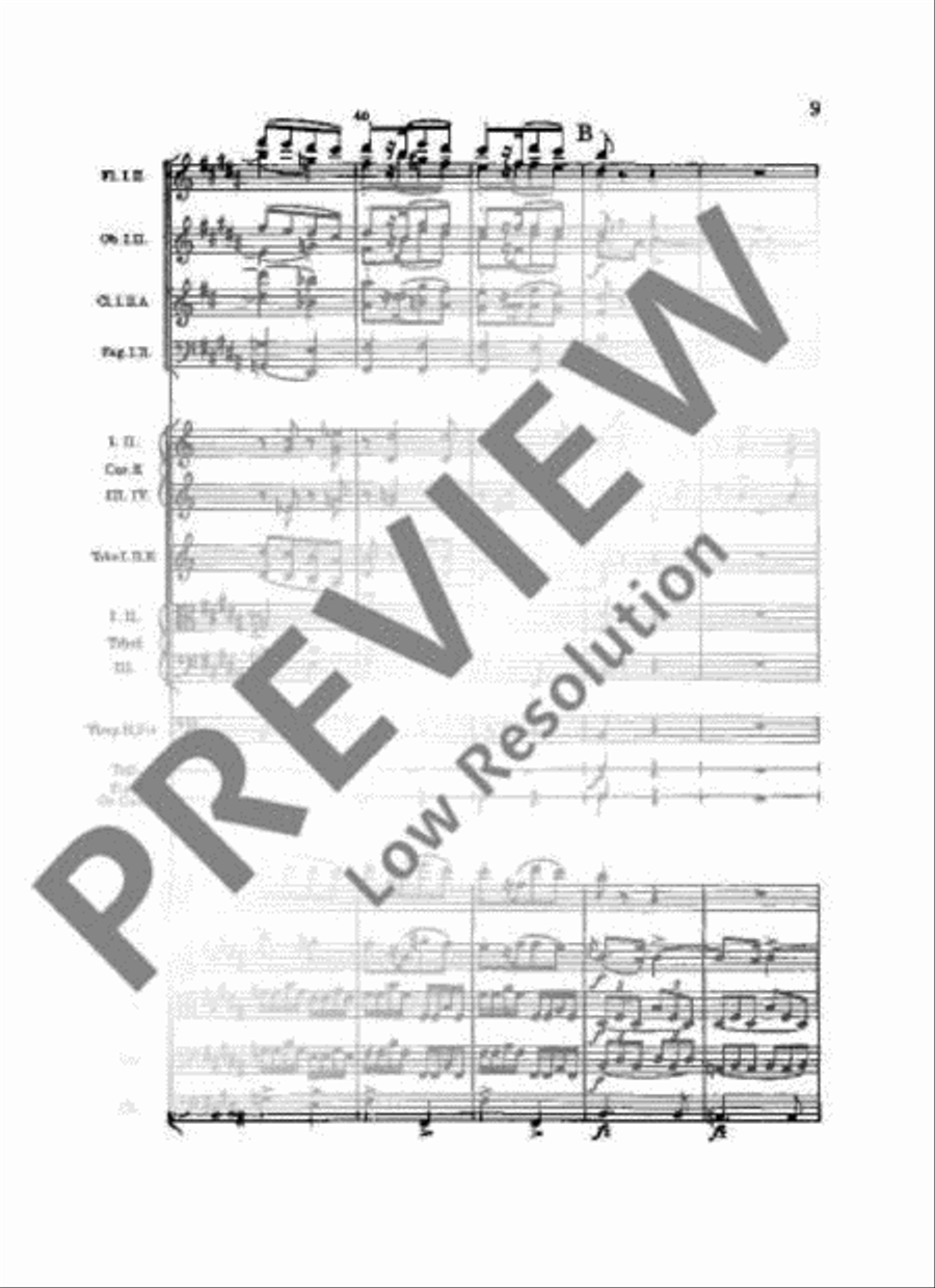 Slavonic Dances Orchestra scores gallery preview page 12