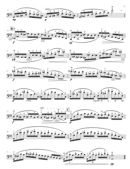 Popper (arr. Richard Aaron): Op. 73, Etude #2