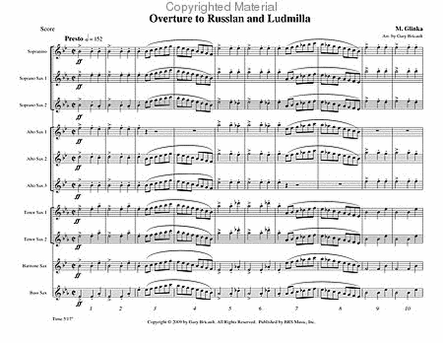 Russlan and Ludmilla Overture image number null