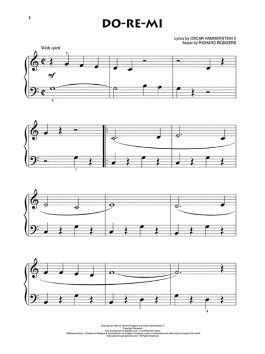 <br>Sheet music extract