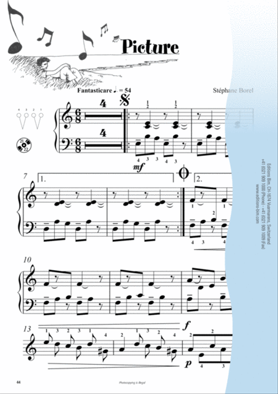 Beginning with 4 Mallets Marimba scores gallery preview page 19
