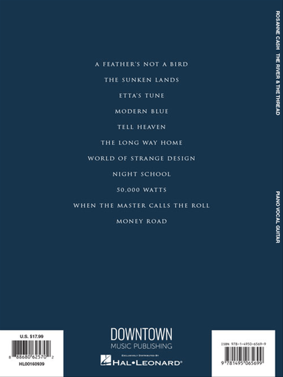 Rosanne Cash - The River and the Thread Piano, Vocal, Guitar scores gallery preview page 6