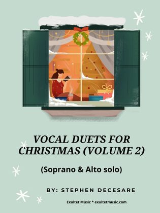 Book cover for Vocal Duets for Christmas (Volume 2) (Soprano and Alto solo)