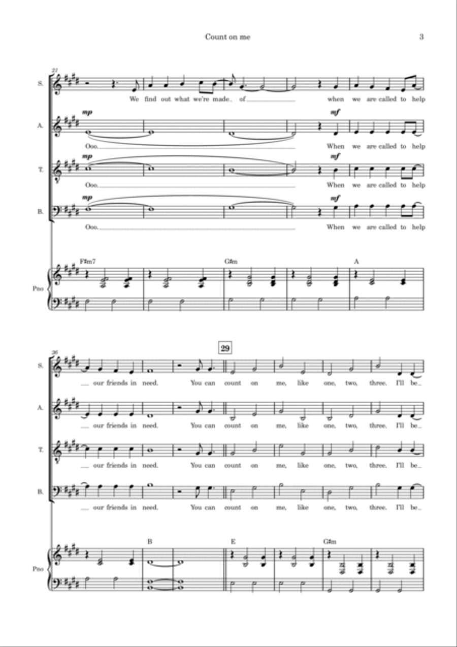 Count On Me Divisi scores gallery preview page 3
