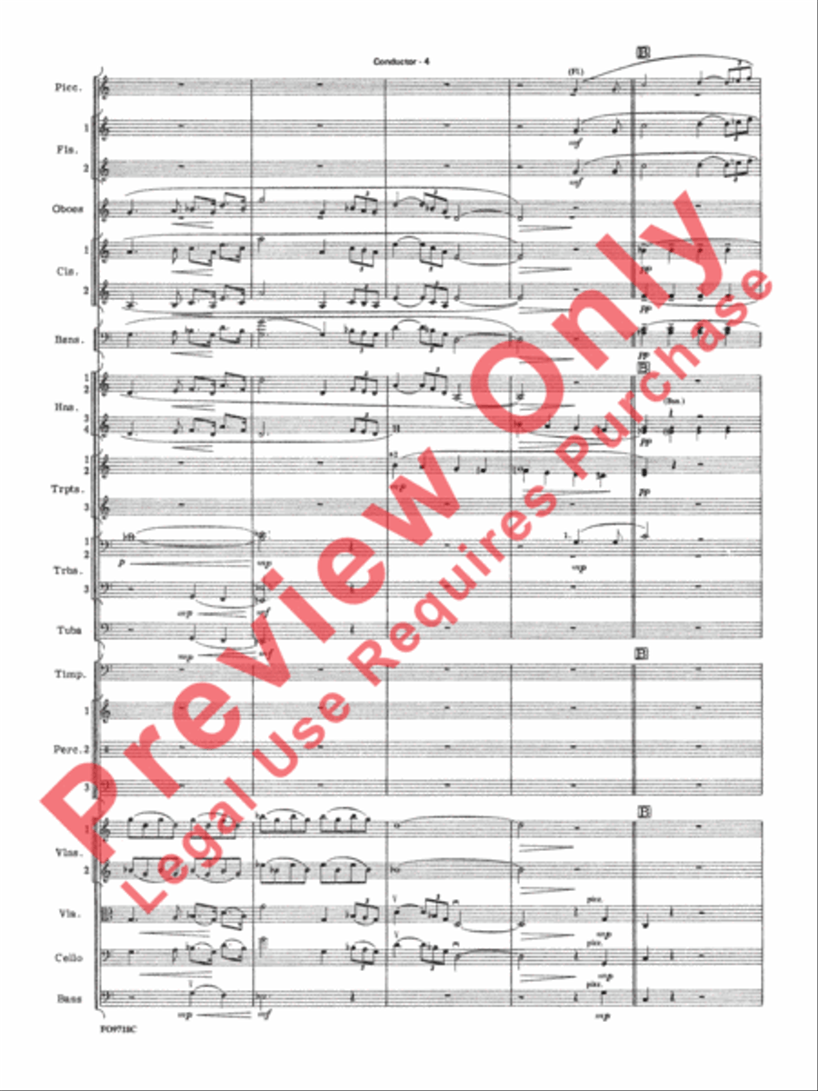 The Empire Strikes Back Medley Full Orchestra scores gallery preview page 7