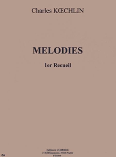 Melodies - recueil 1