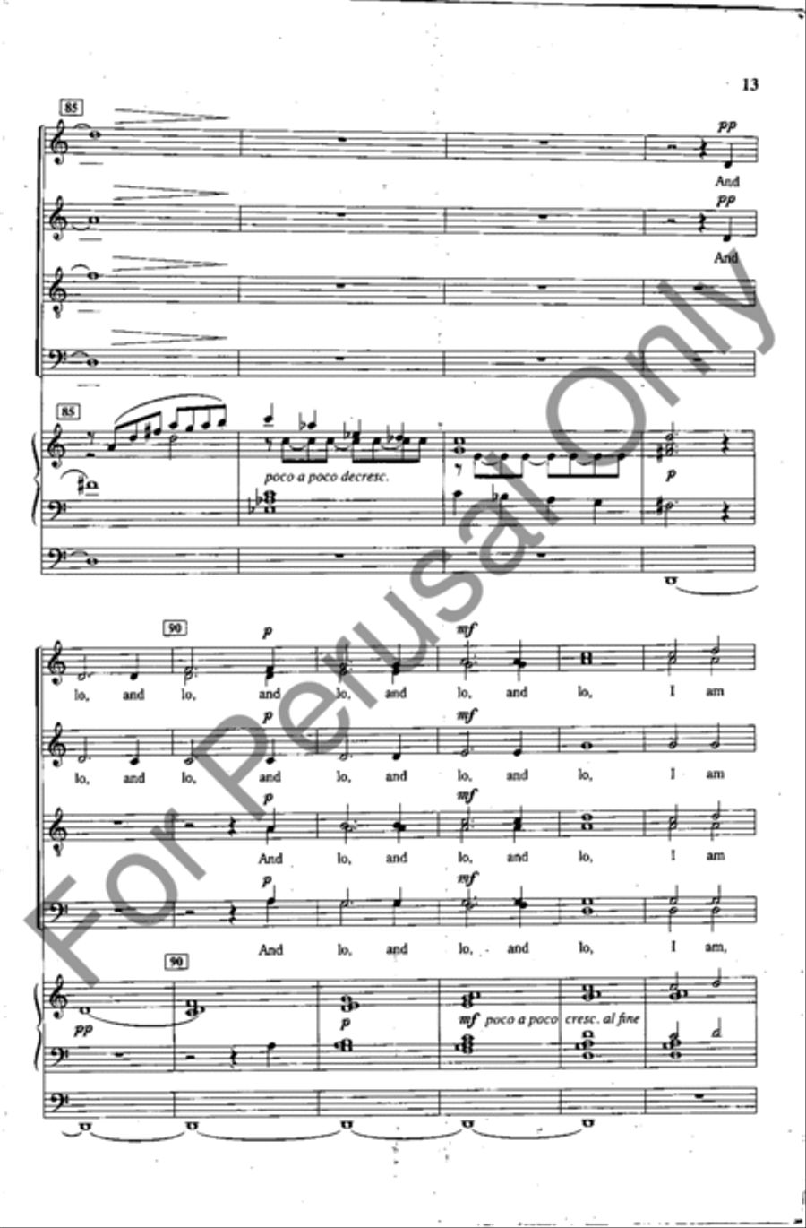 Go Ye Therefore And Teach All Nations 4-Part scores gallery preview page 12
