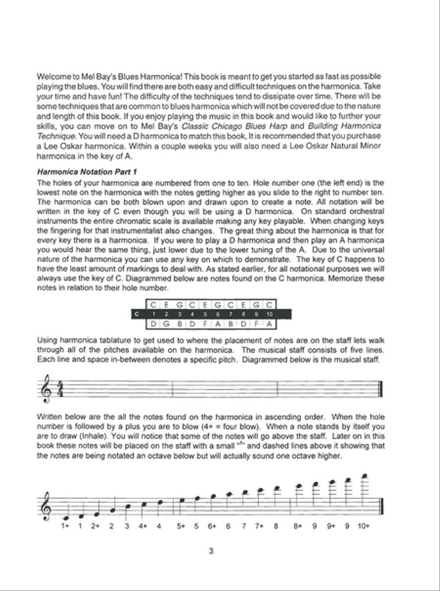 Basic Harmonica Method Harmonica scores gallery preview page 4