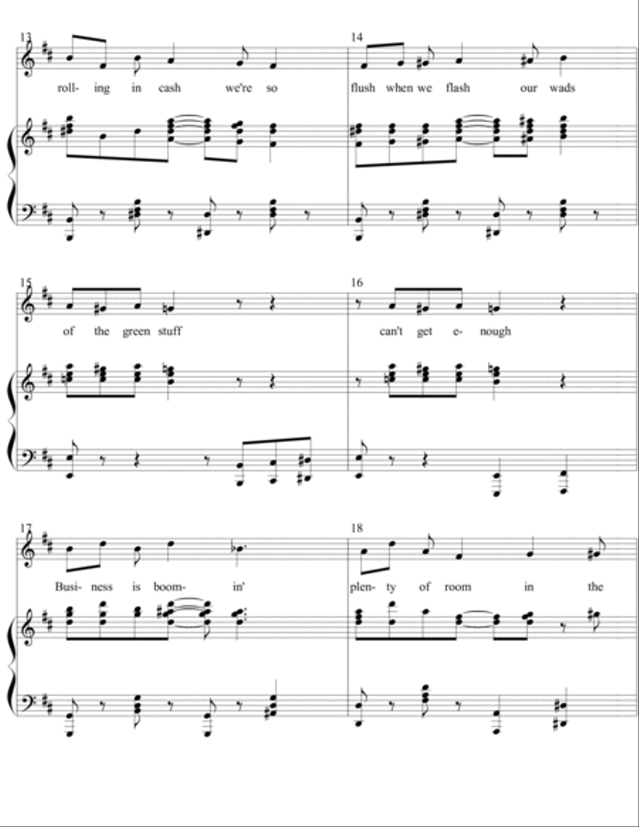 The Lap Of Luxury Piano Solo scores gallery preview page 3