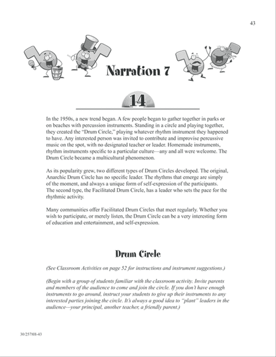 The World of Rhythm Unison Choir scores gallery preview page 44