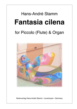Book cover for Fantasia cilena for flute (piccolo) and organ