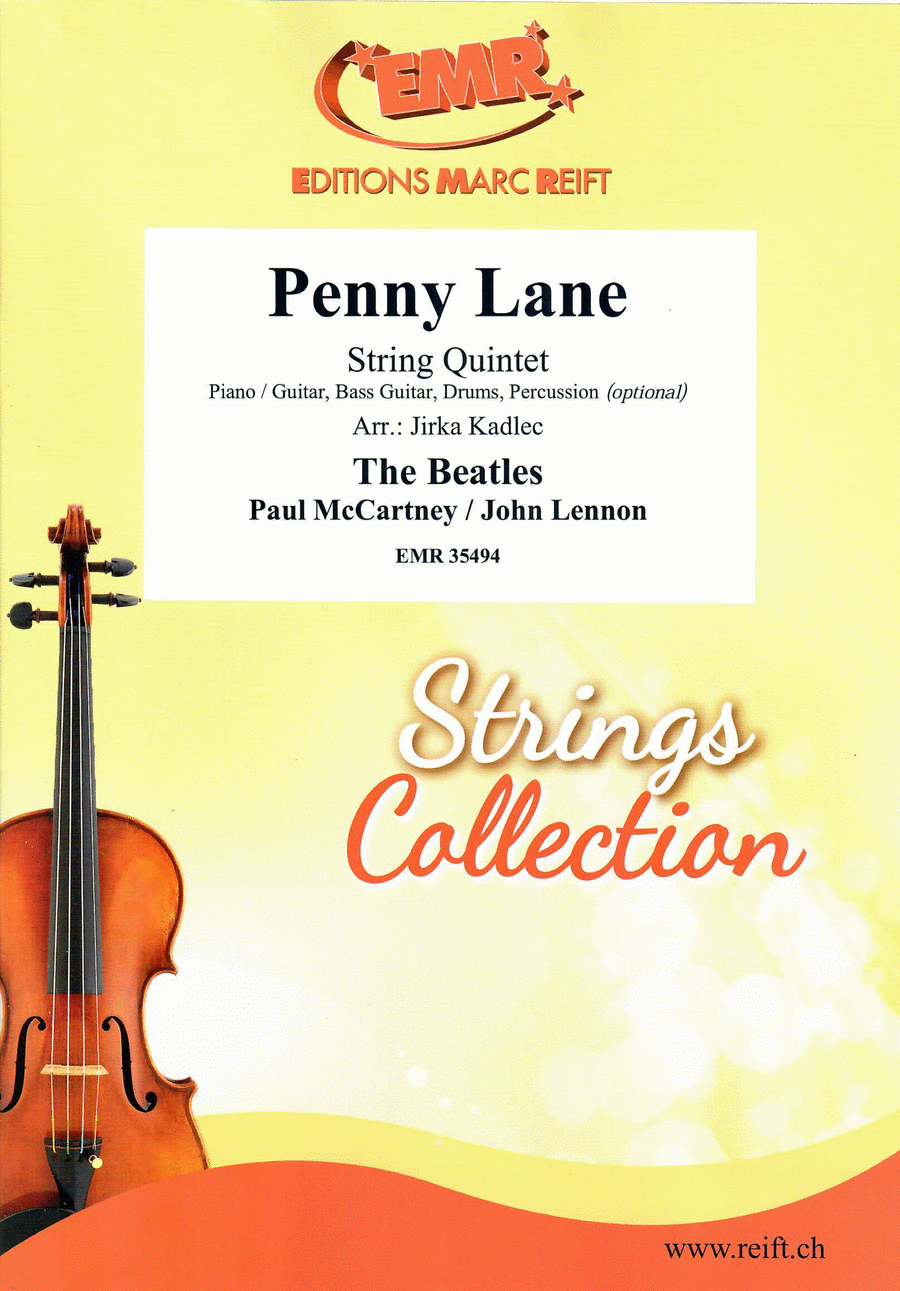 Penny Lane String Quintet scores gallery preview page 1