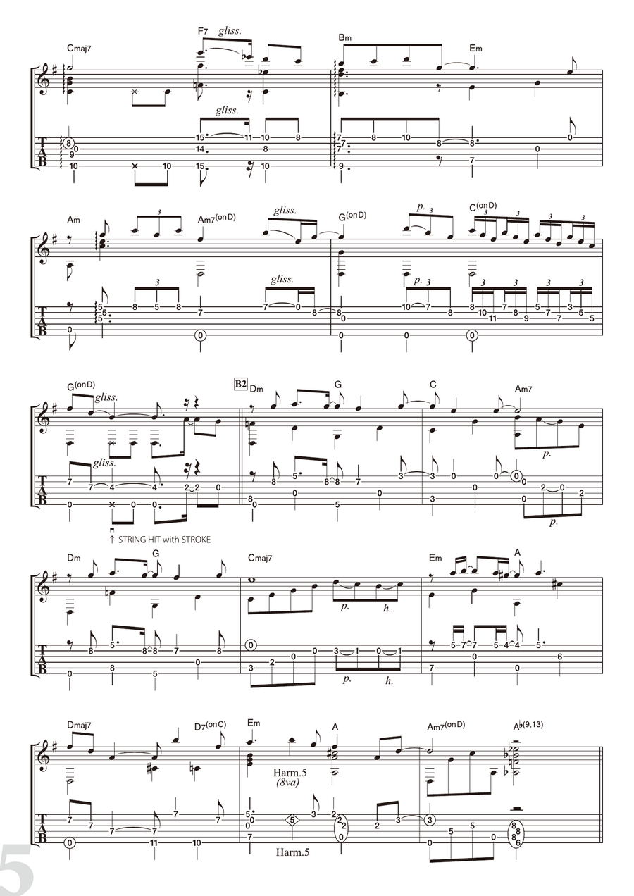 Santa Claus Is Comin' To Town Acoustic Guitar scores gallery preview page 5