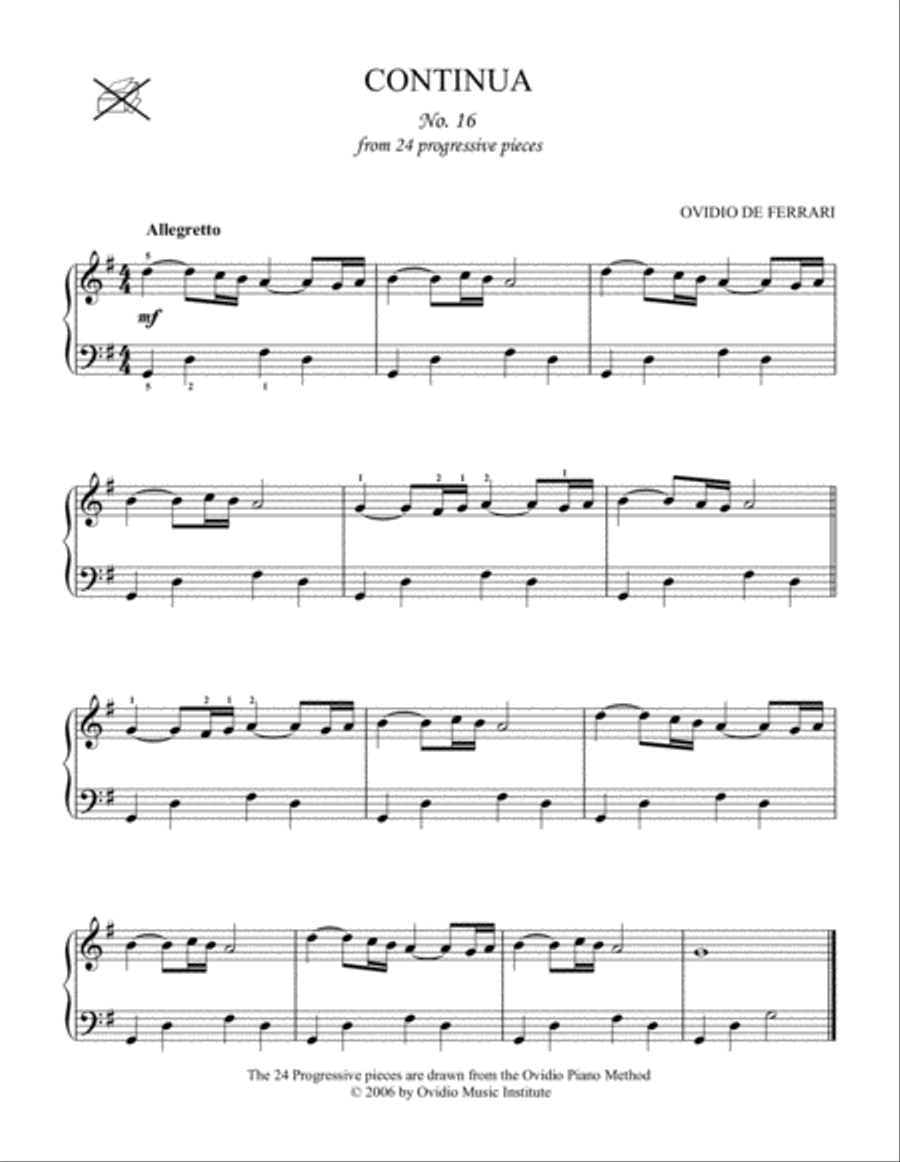 12 PROGRESSIVE PIANO PIECES BOOK 2 Piano Solo scores gallery preview page 6