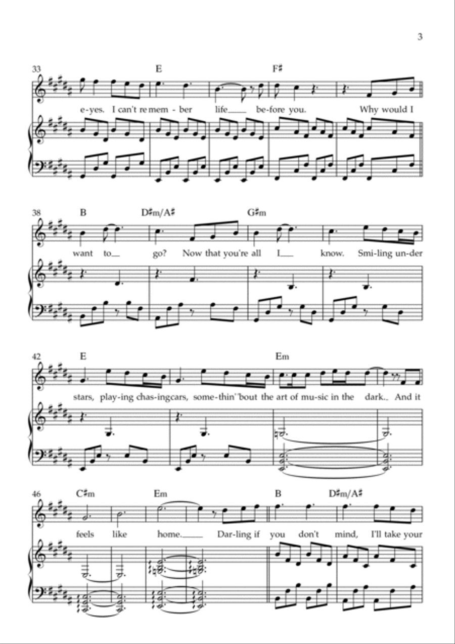 Before You Before You Voice scores gallery preview page 3