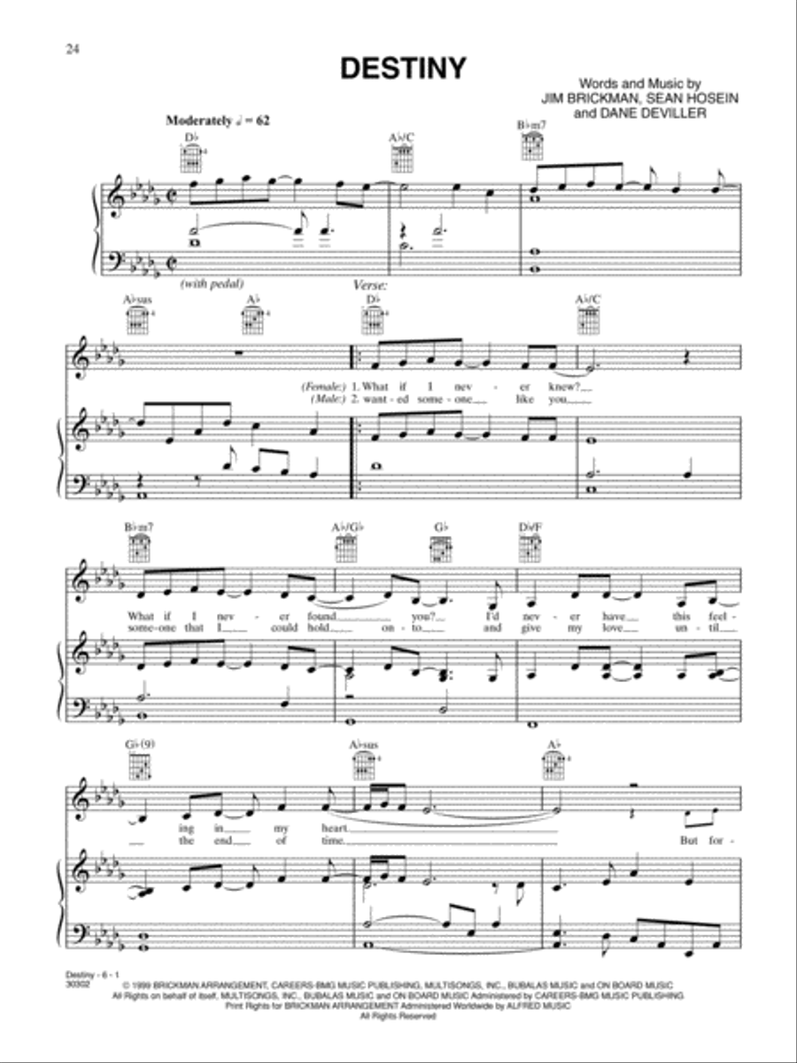 The Essential Jim Brickman Piano, Vocal, Guitar scores gallery preview page 25