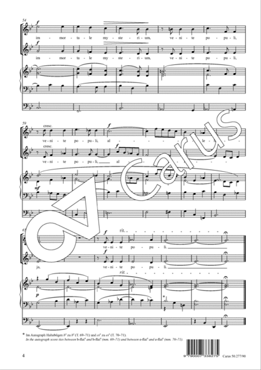 Venite populi SA scores gallery preview page 5