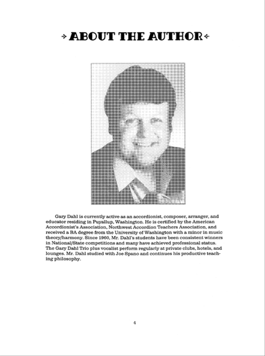 Jazz Accordion Solos Jazz Accordion Solos Accordion scores gallery preview page 10