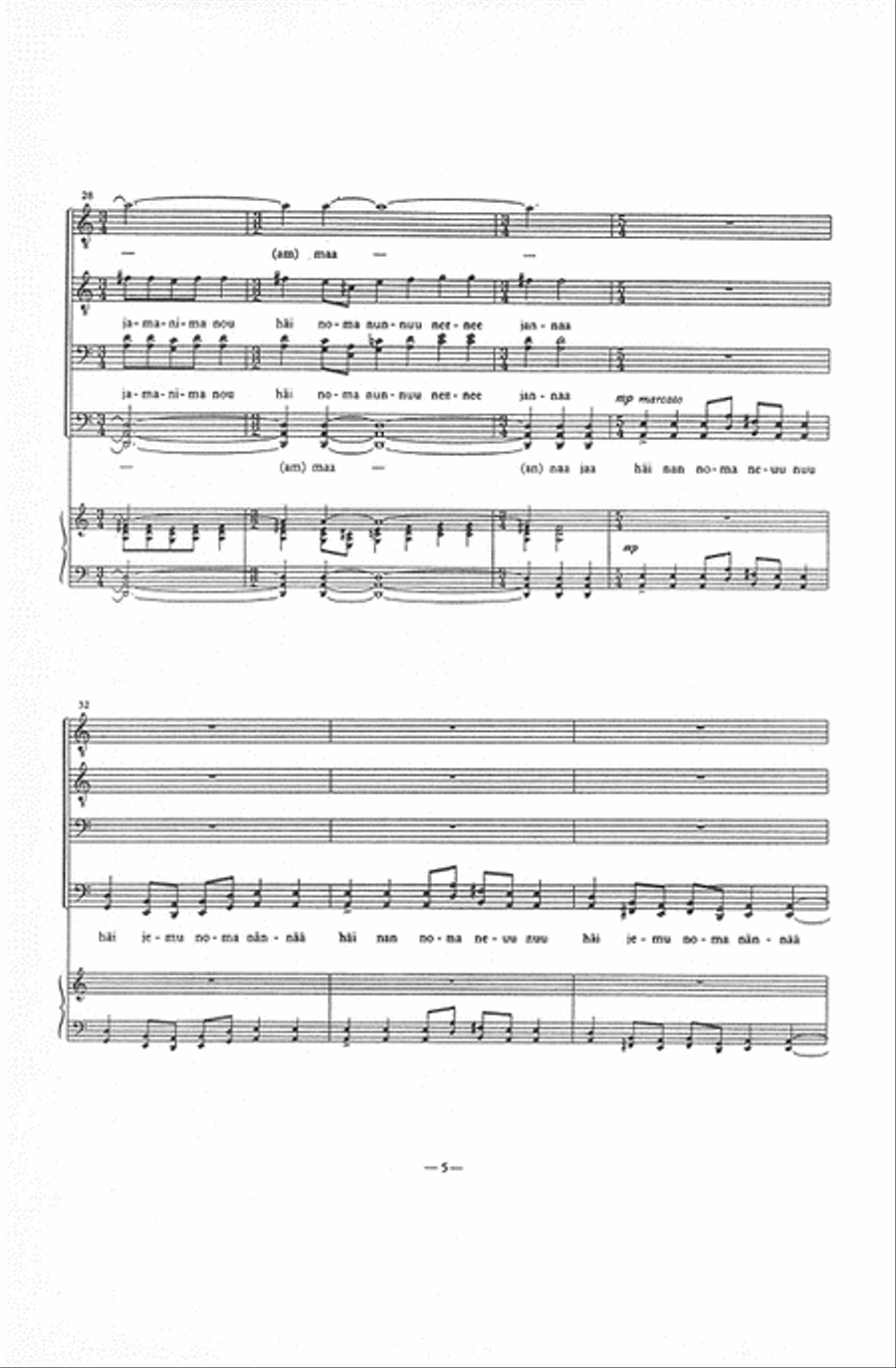 Pseudo-Yoik (TTBB) Pseudo-Yoik (TTBB) TTBB scores gallery preview page 6