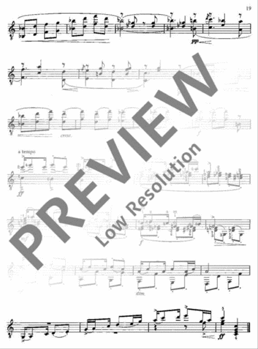 4 Dances 4 Dances Classical Guitar scores gallery preview page 20