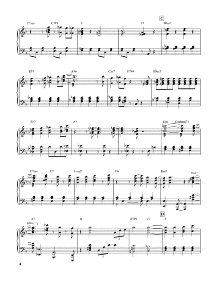 I'll Remember April Piano scores gallery preview page 4