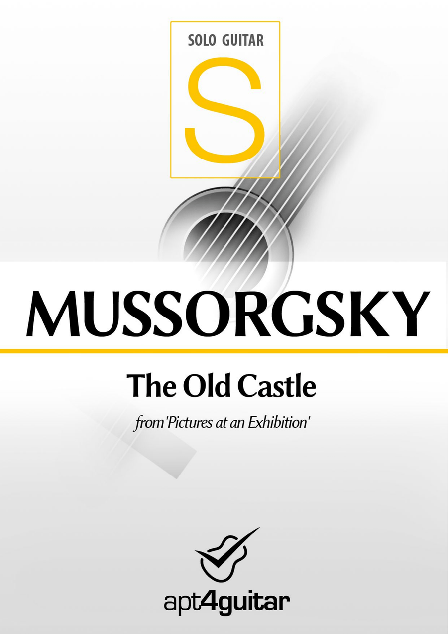 The Old Castle Classical Guitar scores gallery preview page 1