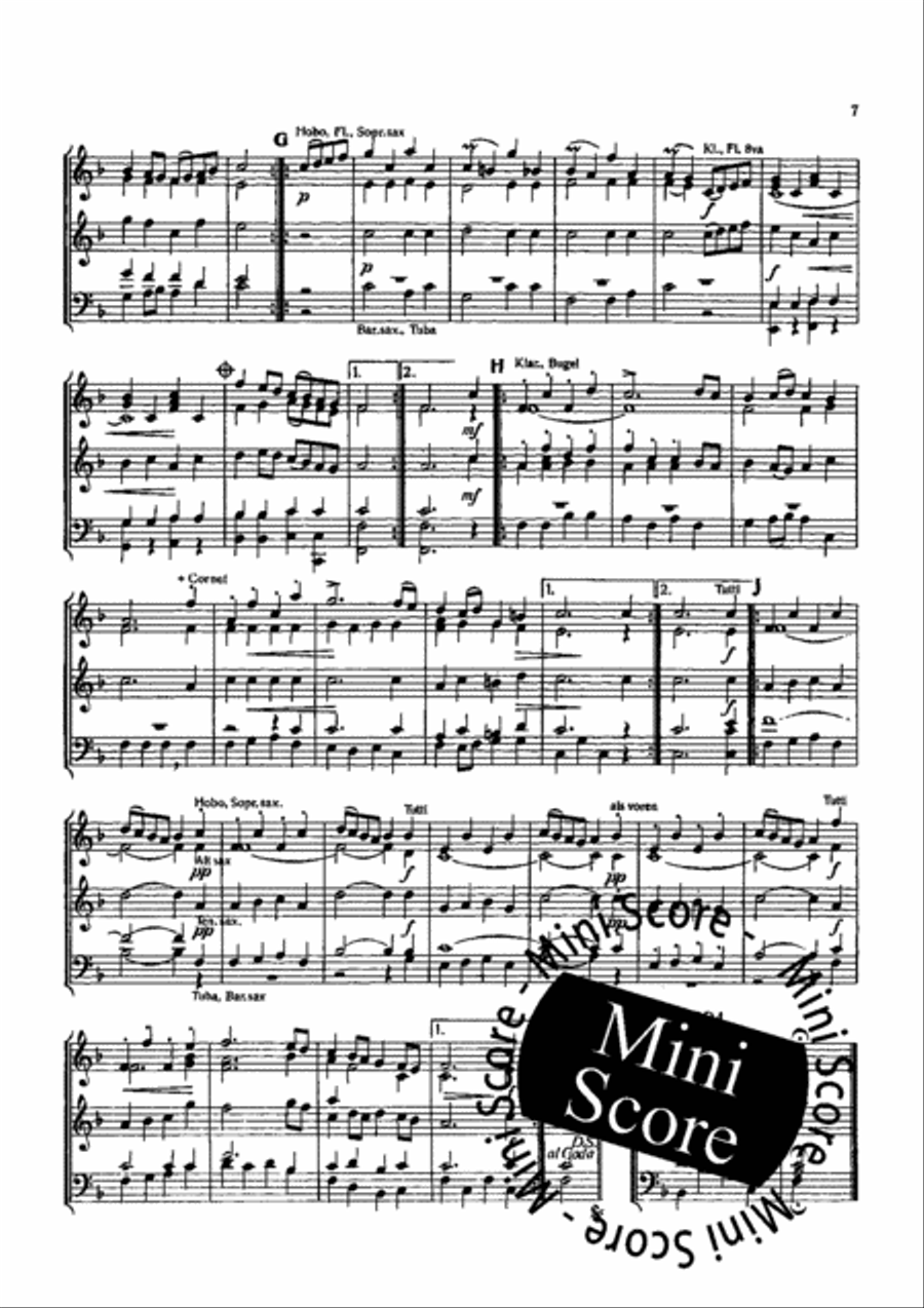 Airs and Graces Fanfare Band scores gallery preview page 9