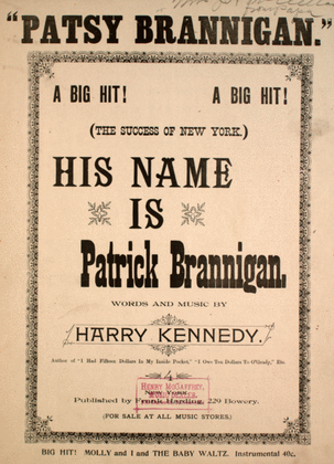 His Name is Patrick Brannigan