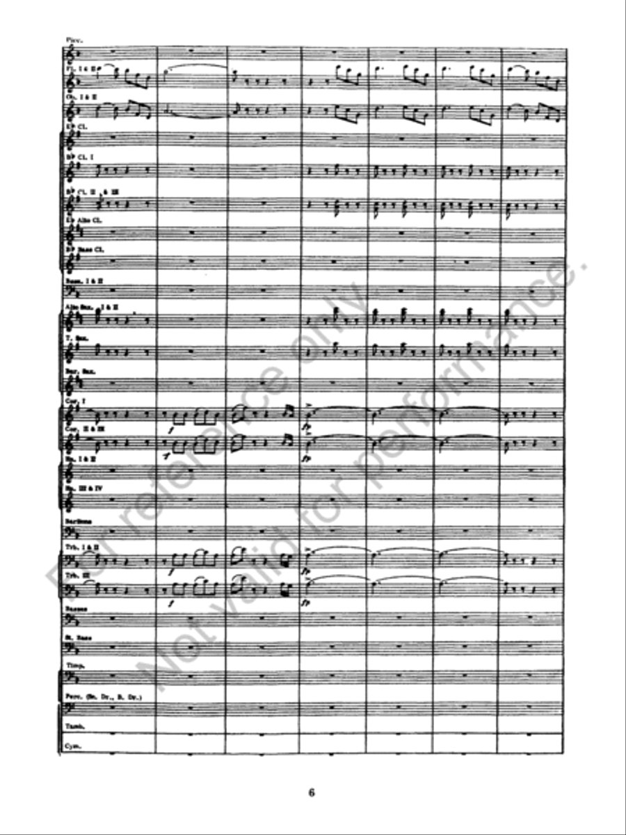 Incidental Suite Concert Band scores gallery preview page 7