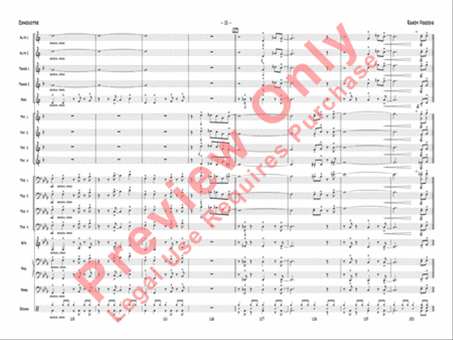 Ready Freddie Ready Freddie Jazz Ensemble scores gallery preview page 18