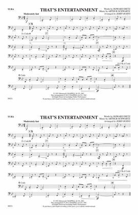 Book cover for That's Entertainment: Tuba