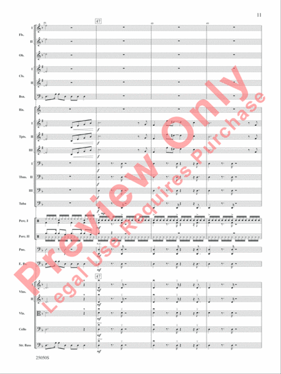 The Children of Sanchez Full Orchestra scores gallery preview page 12