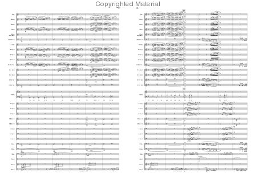 Brabantia Aeterna Concert Band scores gallery preview page 14
