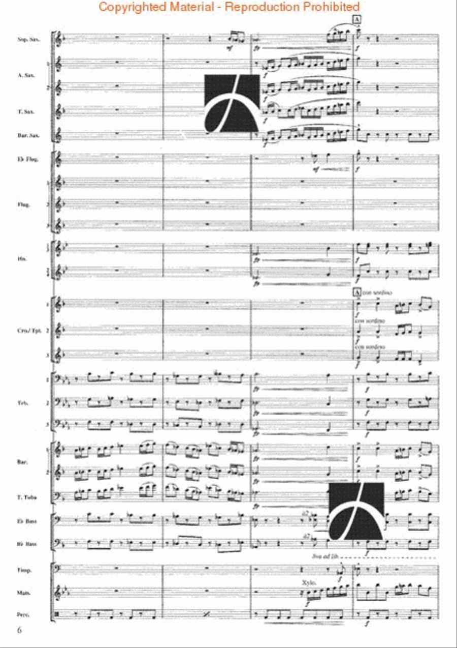 Firework Concert Band scores gallery preview page 5