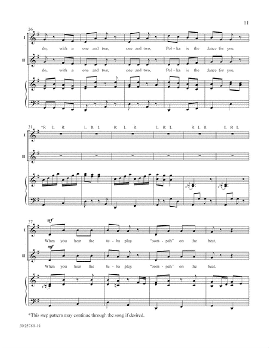 The World of Rhythm Unison Choir scores gallery preview page 12