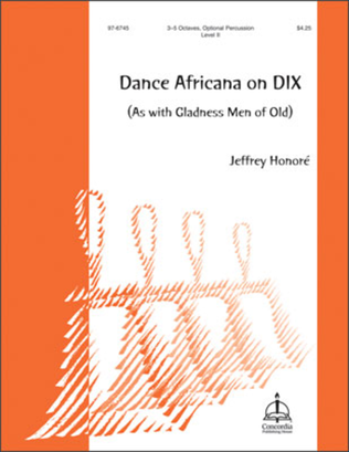 Book cover for Dance Africana on "Dix"