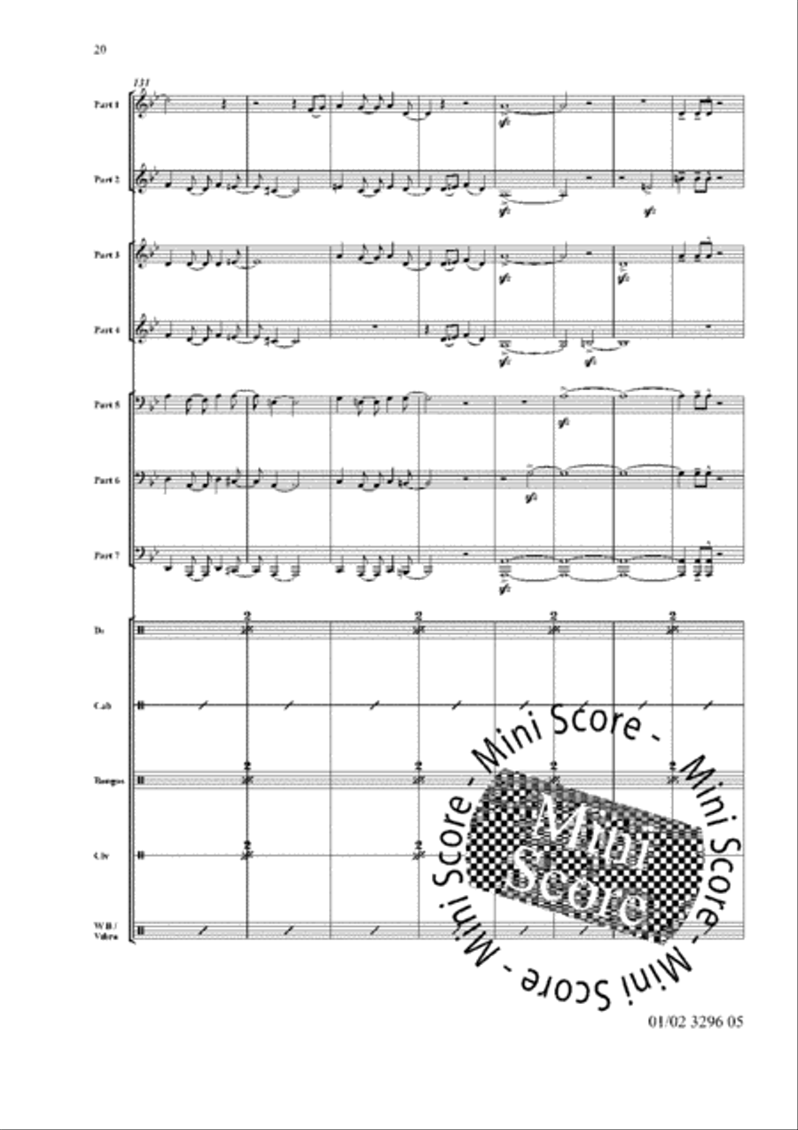 Bossa Nova Breakout! Bossa Nova Breakout! Fanfare Band scores gallery preview page 24