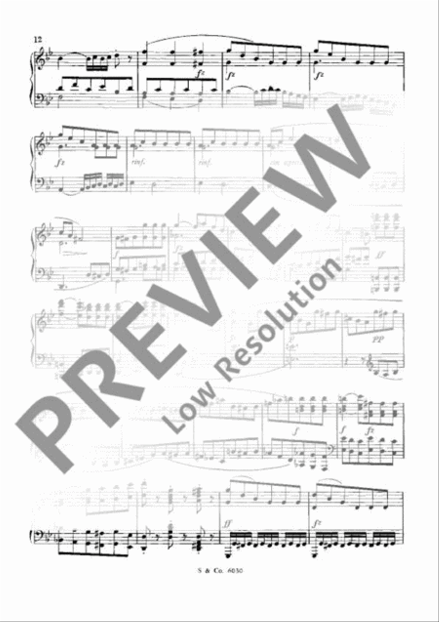Sonata G minor Sonata G minor Piano Solo scores gallery preview page 15