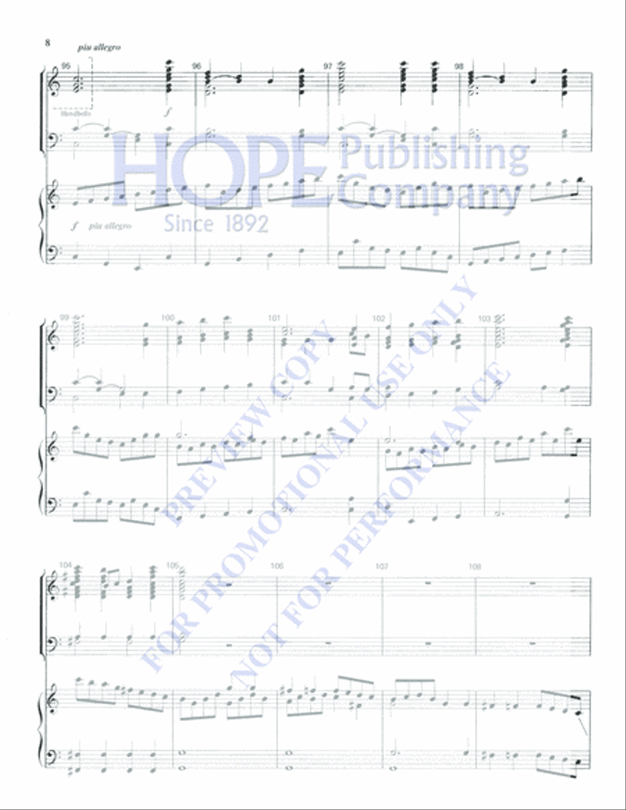 The Heavens Are Telling 3-Octaves scores gallery preview page 8