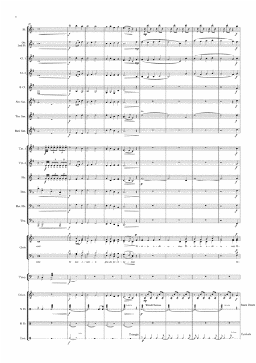 O Come, All Ye Faithful O Come, All Ye Faithful 4-Part scores gallery preview page 6