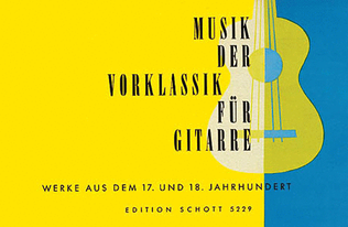 Book cover for Musik Der Vorklassik Fur Gitarre