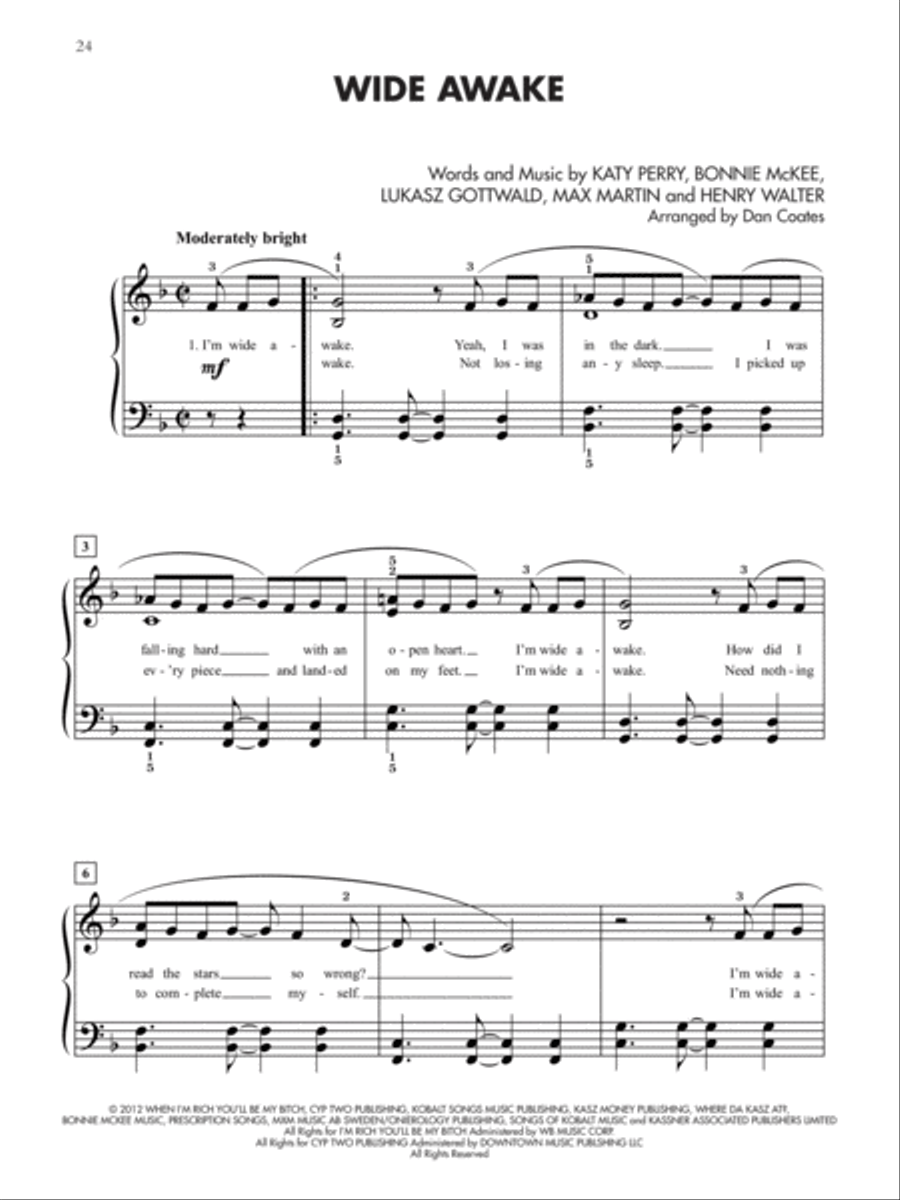 Current Hits for Teens, Book 2 Piano Solo scores gallery preview page 10