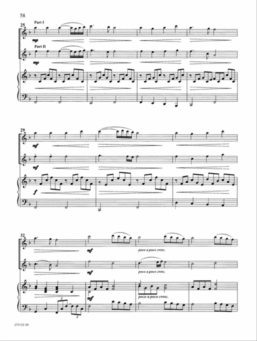 Christmas Journeys Flute Solo scores gallery preview page 28