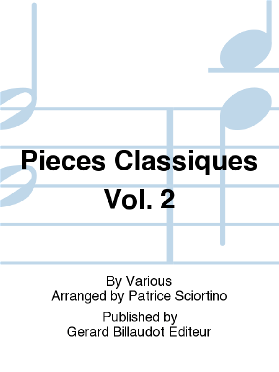 Pieces Classiques Vol. 2 Chamber Music scores gallery preview page 1